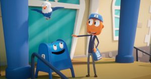 Mr. Zip and friends brought to life as animated characters on Blippi